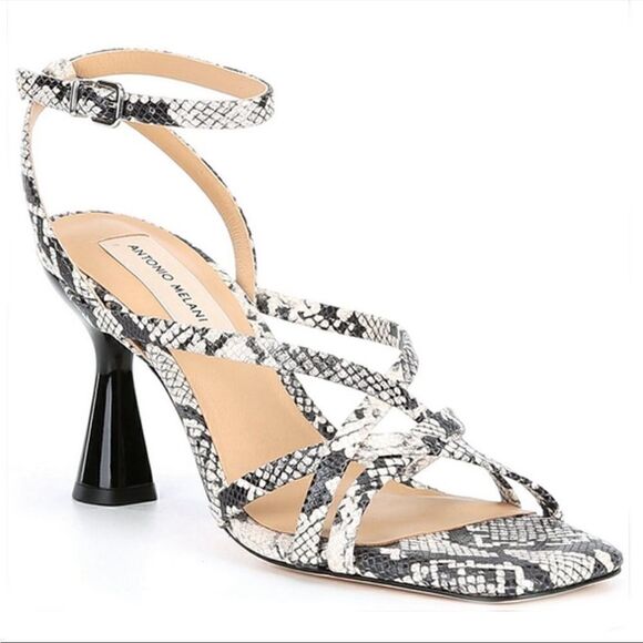Antonio Melani Nicolyn Snake Print Sandal “NWOT” - Picture 1 of 4